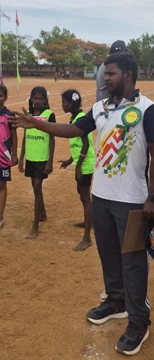 Ponraj, Athletics Coach, Palani Sports Association